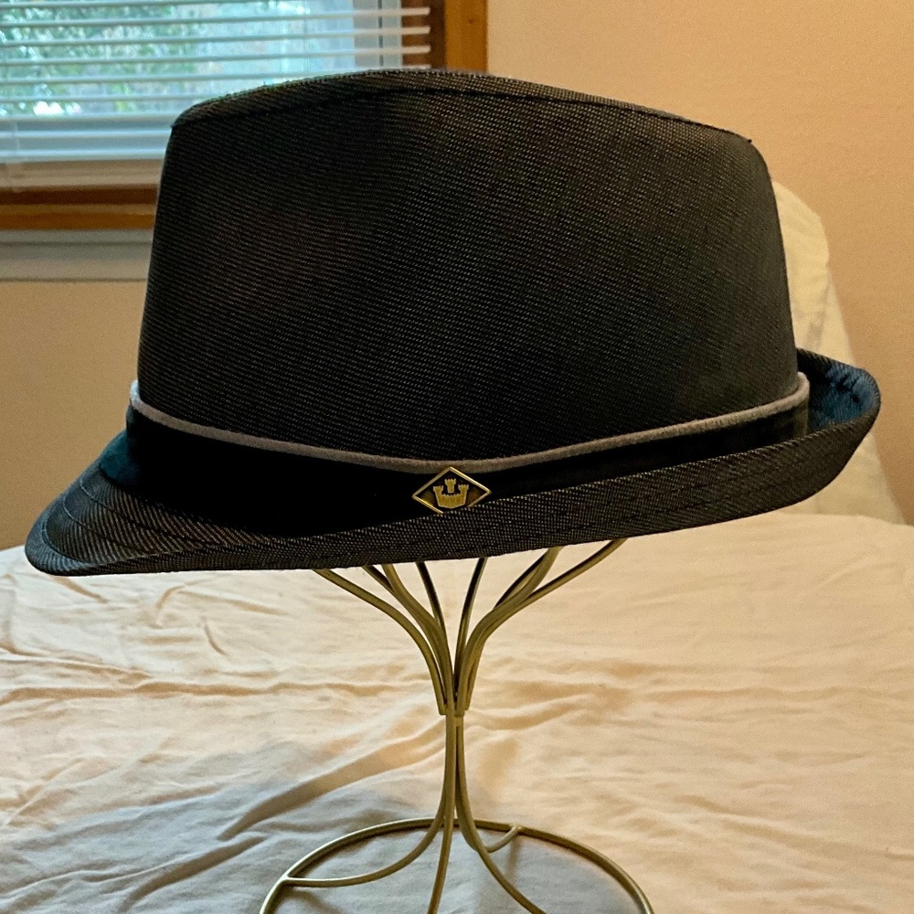 GOORIN BROS Fedora, Grey size Medium